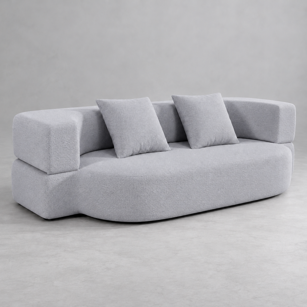 Canapé-lit pliable en tissu